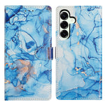 Til Samsung Galaxy A18 4G Cover Mønstertryk Pung Stativ Flip Læder Telefoncover med Rem
