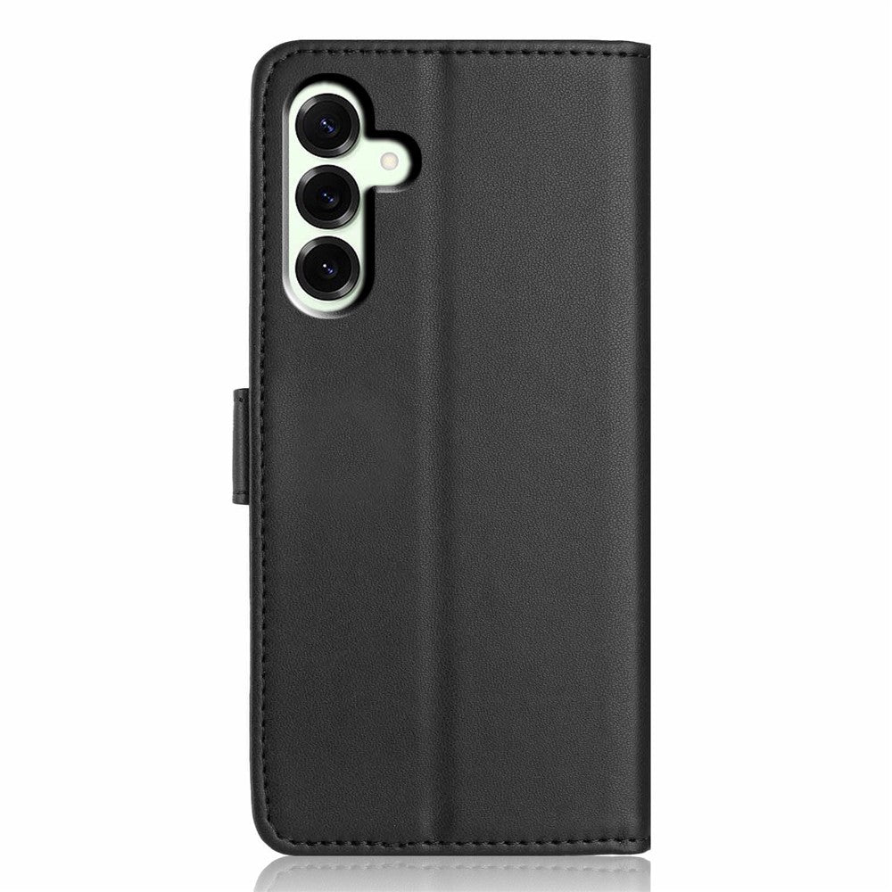 For Samsung Galaxy A18 4G Wallet Case with Strap  /  Multiple Card Slots Solid Color Leather Stand Phone Cover