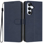 For Samsung Galaxy A18 4G Wallet Case Litchi Texture Leather Flip Cover with Card Slots and Hand Strap