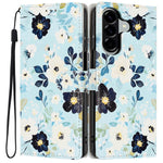For Samsung Galaxy A18 4G Wallet Cover med Mønsterprint, PU Læder, Standerfunktion og Håndledsrem
