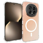 WANLONFENG for Honor Magic8 5G TM1 Series 2.0mm Magnetic Case Clear TPU Phone Back Cover