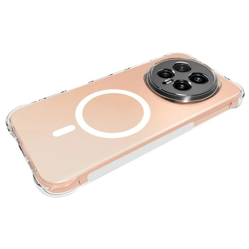 WANLONFENG for Honor Magic8 5G TM1 Series 2.0mm Magnetic Case Clear TPU Phone Back Cover