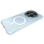WANLONFENG for Honor Magic8 Pro 5G TM1 Series 2.0mm Magnetic Case Clear TPU Phone Back Cover