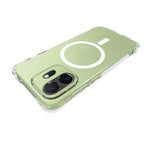 WANLONFENG for OnePlus 15T 5G WL2 Series 2.0mm Magnetic Case Clear TPU Phone Back Cover with Screen Film