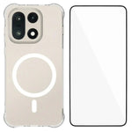 WANLONFENG for OnePlus 15 5G WL2 Series 2.0mm Magnetic Case Clear TPU Phone Back Cover with Screen Film