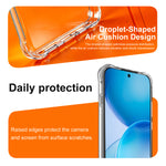 IMAK for Oppo Reno16 FS 5G / Oppo Reno16 F 5G Case TPU Phone Cover Airbag Shockproof Protection - Transparent