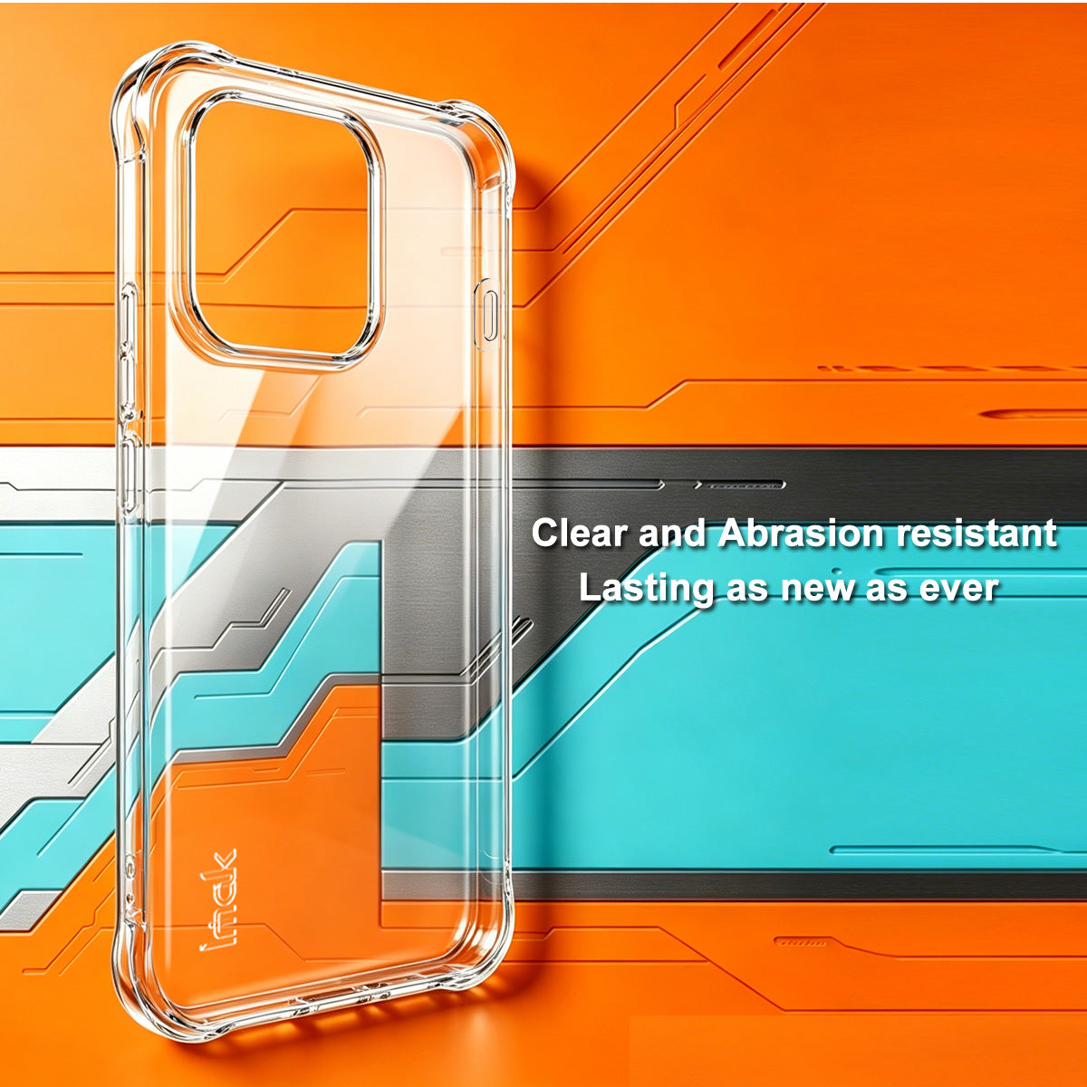 IMAK för Oppo Reno16 Pro 5G (Global) / Oppo Reno16 5G (Global) Skal TPU mobilskydd Airbag Stötsäkert Skydd - Transparent