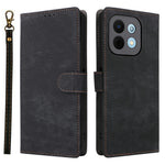Wallet Case for Huawei Enjoy 90 / 90 Plus / nova Y74 4G RFID Blocking PU Leather Phone Cover Stand with Strap