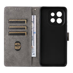 Wallet Case for Huawei Enjoy 90 / 90 Plus / nova Y74 4G RFID Blocking PU Leather Phone Cover Stand with Strap