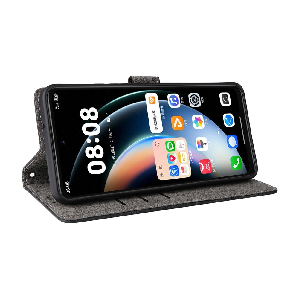 Wallet Case for Huawei Enjoy 90 / 90 Plus / nova Y74 4G RFID Blocking PU Leather Phone Cover Stand with Strap