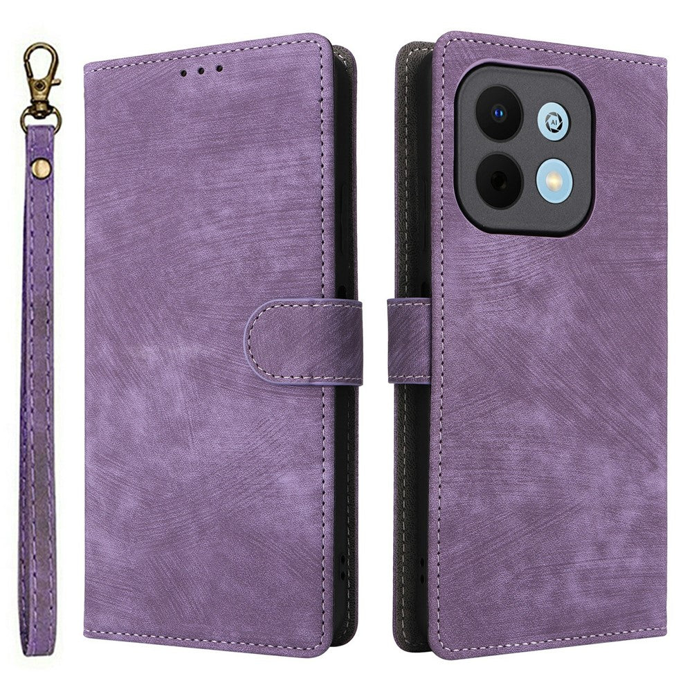 Wallet Case for Huawei Enjoy 90 / 90 Plus / nova Y74 4G RFID Blocking PU Leather Phone Cover Stand with Strap