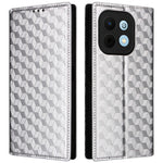 Phone Case Huawei Enjoy 90 / 90 Plus / nova Y74 4G Wallet Rhombus Imprinted PU Leather Cover