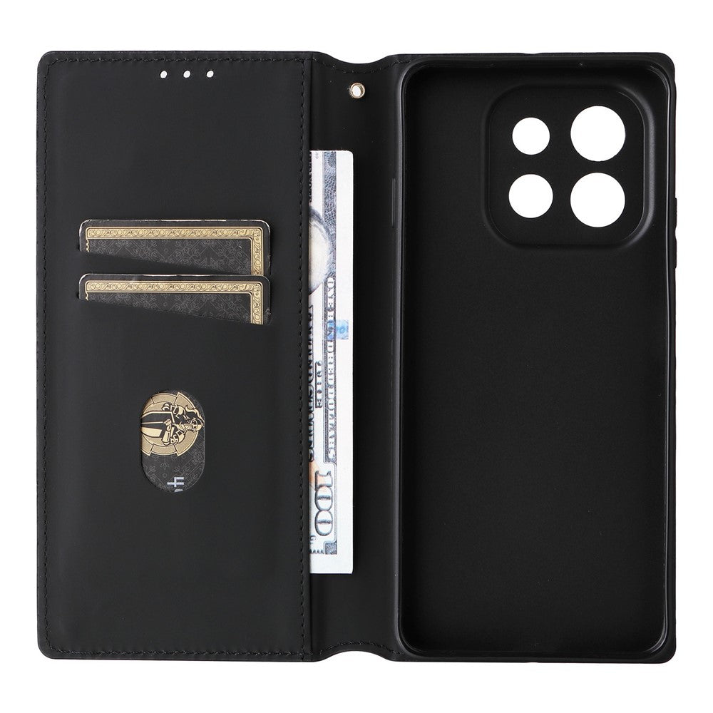 Phone Case Huawei Enjoy 90 / 90 Plus / nova Y74 4G Wallet Rhombus Imprinted PU Leather Cover