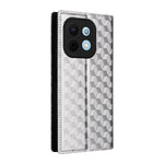 Phone Case Huawei Enjoy 90 / 90 Plus / nova Y74 4G Wallet Rhombus Imprinted PU Leather Cover