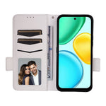 For Honor Play 80 Plus 5G / X7e 4G Case Litchi Texture Wallet Leather Phone Cover with Wrist Strap