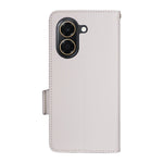 For Honor Play 80 Plus 5G / X7e 4G Case Litchi Texture Wallet Leather Phone Cover with Wrist Strap