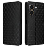 Honor X7e 4G / Play 80 Plus 5G Etui Pung Rombepræget PU Læder Telefoncover