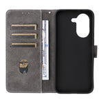 For Honor X7e 4G / Play 80 Plus 5G Wallet Case RFID Blocking PU Leather Phone Cover Stand with Strap
