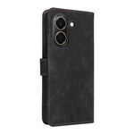 For Honor X7e 4G / Play 80 Plus 5G Wallet Case RFID Blocking PU Leather Phone Cover Stand with Strap