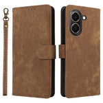 For Honor X7e 4G / Play 80 Plus 5G Wallet Case RFID Blocking PU Leather Phone Cover Stand with Strap