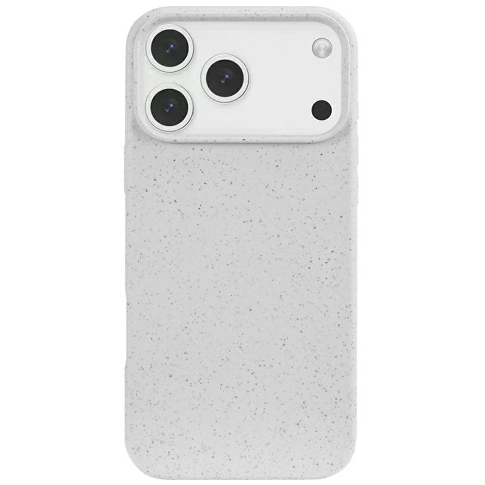 For iPhone 18 Pro Max / 17 Pro Max Case Biodegradable Wheat Straw + TPU Matte Phone Cover