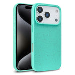 For iPhone 18 Pro Max / 17 Pro Max Case Biodegradable Wheat Straw + TPU Matte Phone Cover