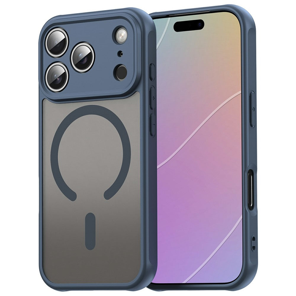 Til iPhone 18 Pro / 17 Pro Magnetisk Cover Anti-fald Mat PC + TPU Telefoncover