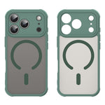 Til iPhone 18 Pro / 17 Pro Magnetisk Cover Anti-fald Mat PC + TPU Telefoncover