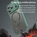Til iPhone 18 Pro / 17 Pro Magnetisk Cover Anti-fald Mat PC + TPU Telefoncover