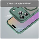 Til iPhone 18 Pro / 17 Pro Magnetisk Cover Anti-fald Mat PC + TPU Telefoncover