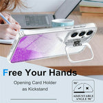 For Samsung Galaxy S26 FE Magnetic Case Gradient Glitter Shockproof TPU PC Phone Cover