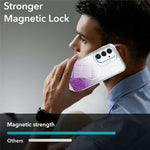 For Samsung Galaxy S26 FE Magnetic Case Gradient Glitter Shockproof TPU PC Phone Cover