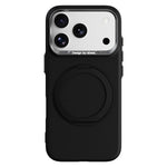 ABEEL For iPhone 17 Pro Max  /  18 Pro Max Magnetic Case Ring Kickstand Liquid Silicone Feel PC Phone Cover