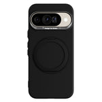 ABEEL For Google Pixel 10  /  10 Pro Magnetic Case Ring Kickstand Liquid Silicone Feel PC Phone Cover