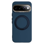 ABEEL For Google Pixel 11 Pro XL Magnetic Case Ring Kickstand Liquid Silicone Feel PC Phone Cover
