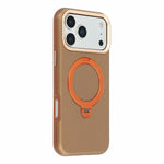 KIGC til iPhone 18 Pro Max / 17 Pro Max cover Roterende magnetisk støtteben PC + TPU telefonbeskyttelsescover
