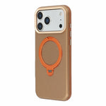KIGC til iPhone 18 Pro Max / 17 Pro Max cover Roterende magnetisk støtteben PC + TPU telefonbeskyttelsescover