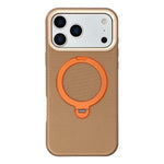 KIGC For iPhone 18 Pro / 17 Pro Case Rotating Magnetic Kickstand PC + TPU Phone Protective Cover