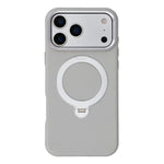 KIGC For iPhone 18 Pro / 17 Pro Case Rotating Magnetic Kickstand PC + TPU Phone Protective Cover