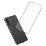 For Samsung Galaxy A34 5G Soft Slim TPU Anti-Scratch Phone Case Transparent Clear Shockproof Phone Cover