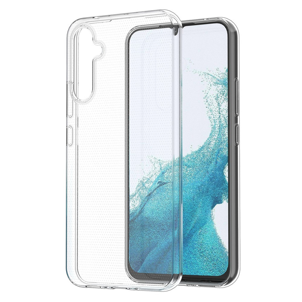 For Samsung Galaxy A34 5G Soft Slim TPU Anti-Scratch Phone Case Transparent Clear Shockproof Phone Cover