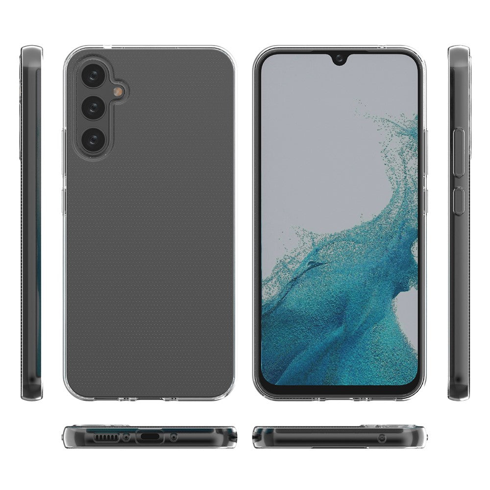For Samsung Galaxy A34 5G Soft Slim TPU Anti-Scratch Phone Case Transparent Clear Shockproof Phone Cover