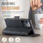 AUTSPACE for Xiaomi Redmi 15C 4G (EU) (173mm) / Xiaomi Redmi 15C 5G (EU) (173mm) A11 Case RFID Blocking Retro Leather Cell Phone Wallet Cover