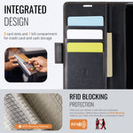 AUTSPACE for Xiaomi Redmi 15C 4G (EU) (173mm) / Xiaomi Redmi 15C 5G (EU) (173mm) A11 Case RFID Blocking Retro Leather Cell Phone Wallet Cover