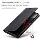 AUTSPACE A01-læderetui med RFID-blokerende kortholder til Xiaomi Redmi 15C 5G (EU) (173 mm) / Xiaomi Redmi 15C 4G (EU) (173 mm)