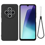 Til Xiaomi Redmi 17C 4G Flydende Silikone Cover Telefon Bagside med Håndrem
