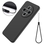 Til Xiaomi Redmi 17C 4G Flydende Silikone Cover Telefon Bagside med Håndrem