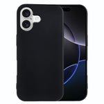Til iPhone 18 TPU cover Blødt mat anti-fingeraftryk telefon bagcover