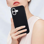 Til iPhone 18 TPU cover Blødt mat anti-fingeraftryk telefon bagcover