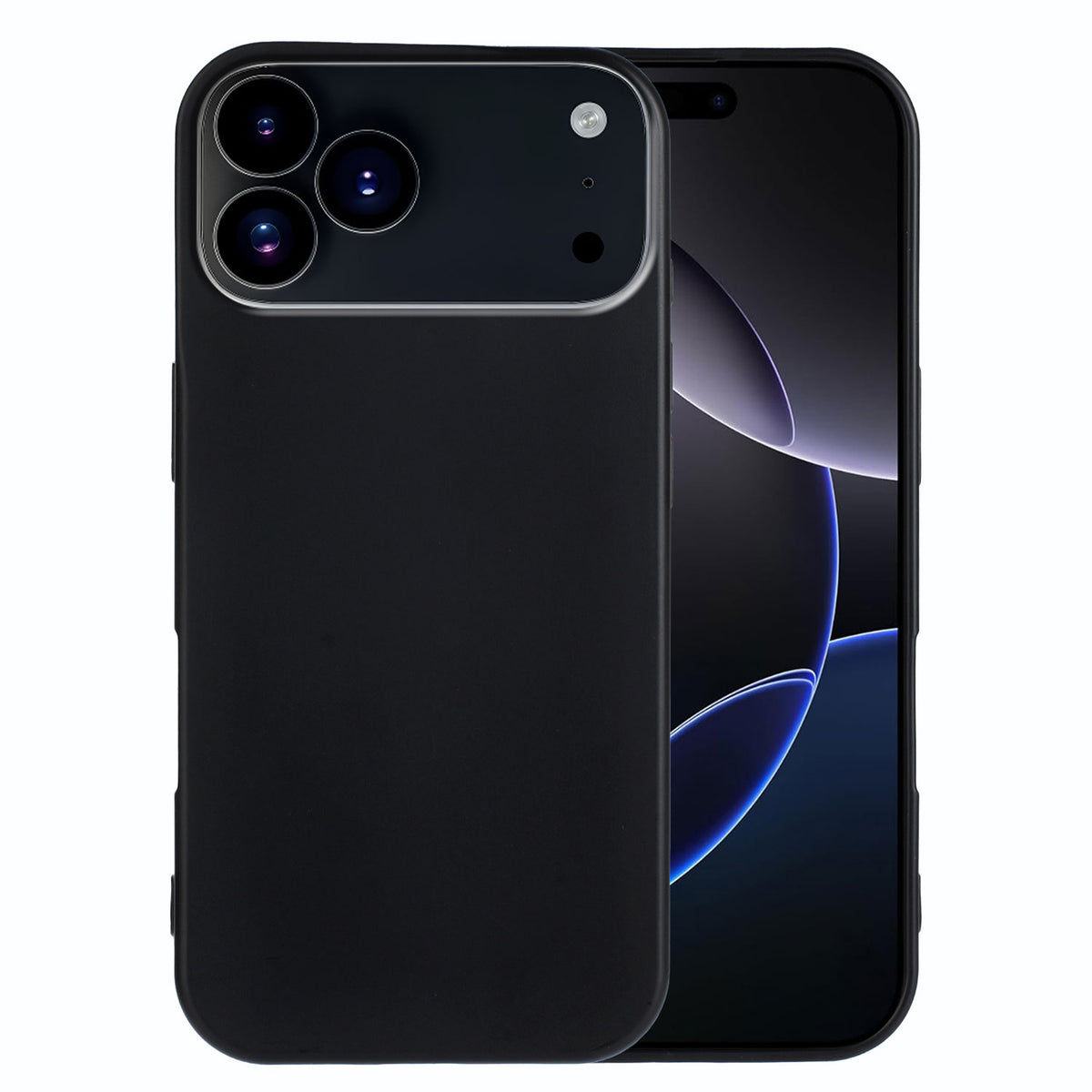 For iPhone 18 Pro / 17 Pro TPU Case Soft Matte Anti-fingerprint Phone Back Cover